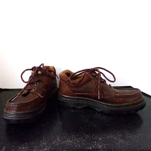 Timberland Brown Leather Boots - Picture 1 of 9